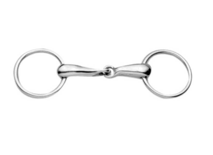 Loose Ring Mouth Ported Snaffle Bit 4.5 UKSALES25® Horse Bits